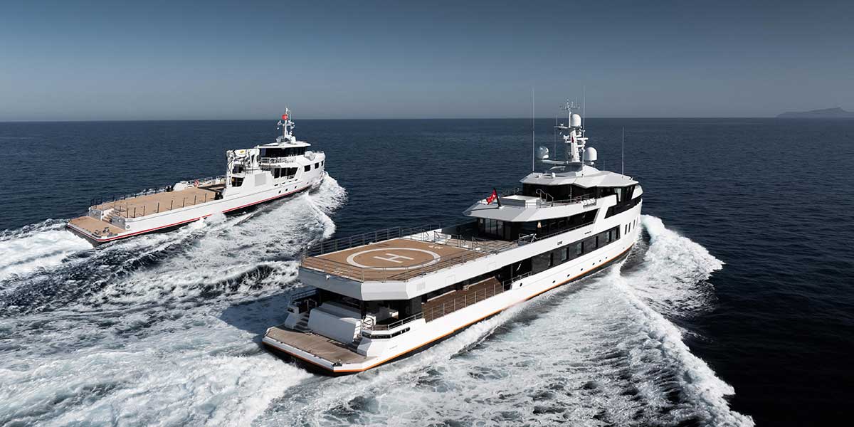 Damen Yachting: un poderoso dúo explorador
