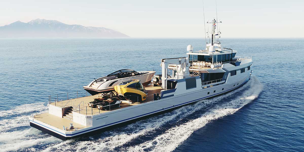 Damen Yachting coloca un Yacht Support 53