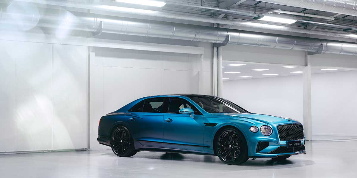 Bentley revela el primer sedán Ombré