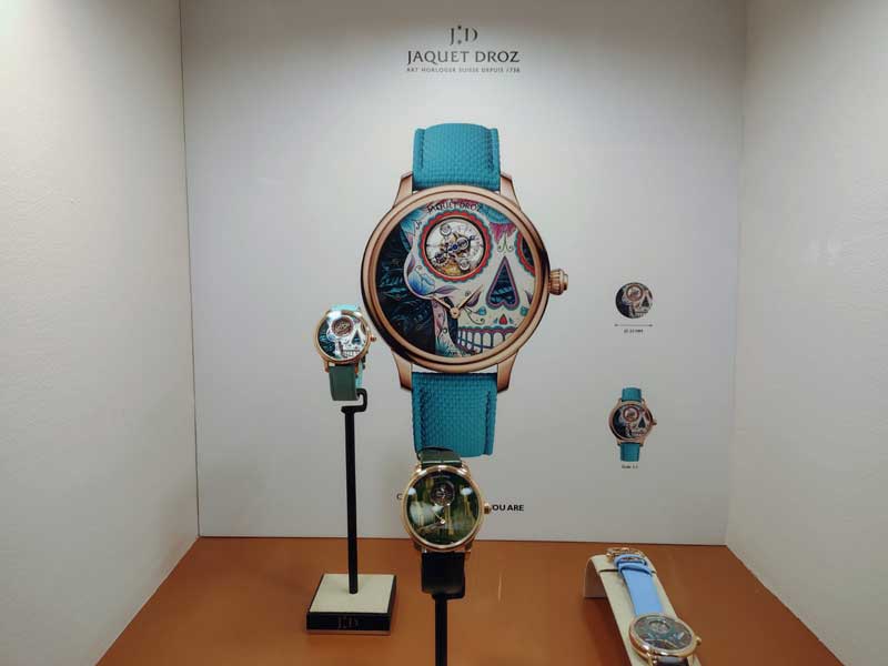 Amura,AmuraWorld,AmuraYachts, Jaquet Droz dedicó un reloj especial a México, con motivo del Día de Muertos.