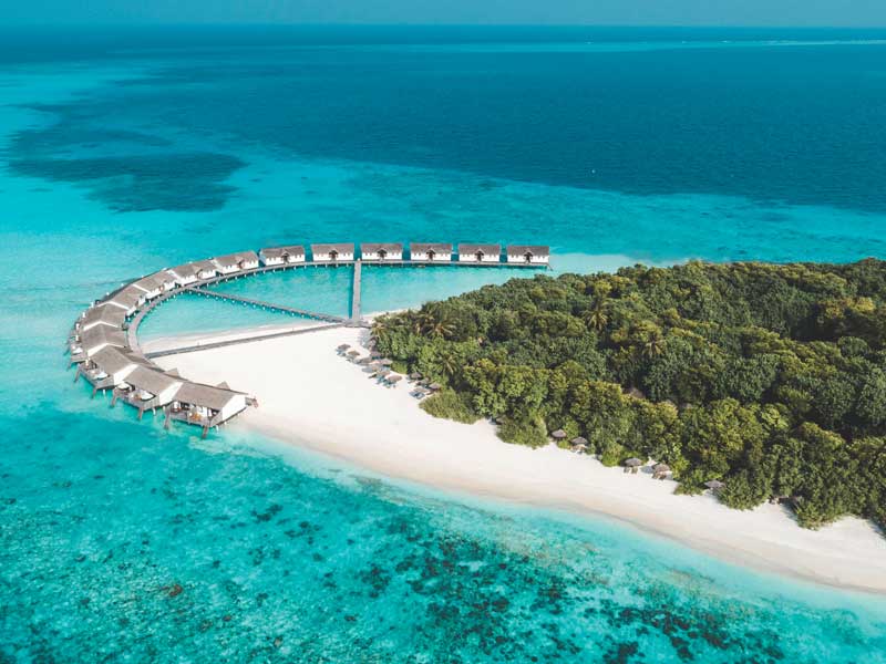Amura,AmuraWorld,AmuraYachts, Las Overwater Villas del NH Collection Maldives Reethi Resort.