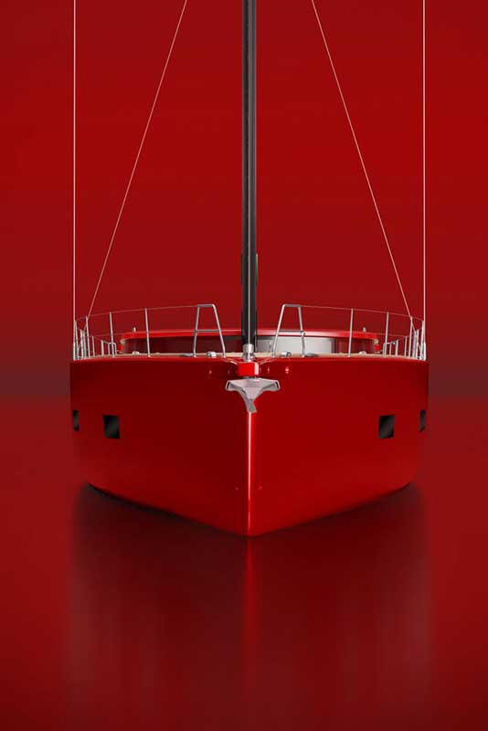 Amura,AmuraWorld,AmuraYachts, Por su diseño, puede ser operado en solitario.