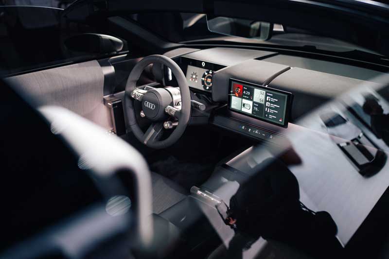 Amura,AmuraWorld,AmuraYachts, La tecnología digital se incluye en el Concept C de Audi.