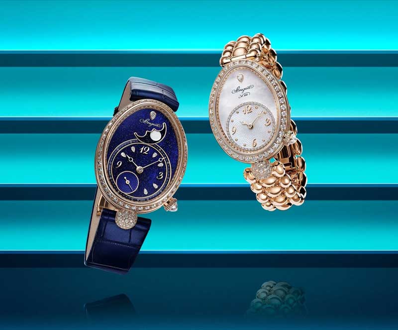 Amura,AmuraWorld,AmuraYachts, El modelo Reine de Naples se inspira en un reloj fabricado entre 1810 y 1812.