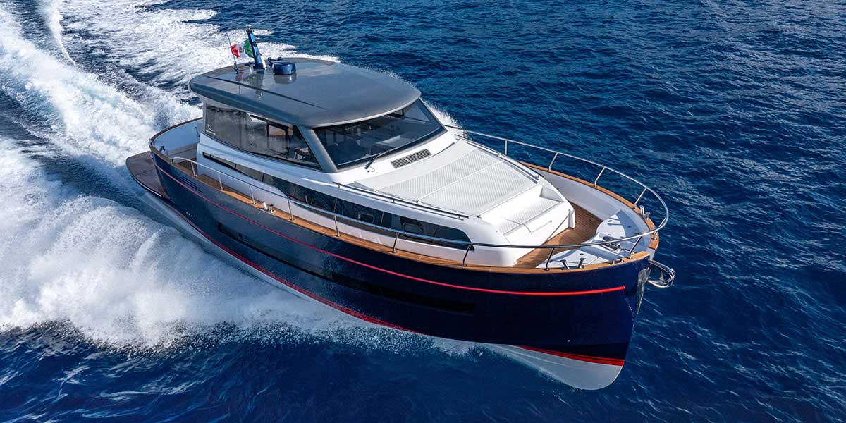 Gozzo 48 Cabin, excelencia artesanal italiana