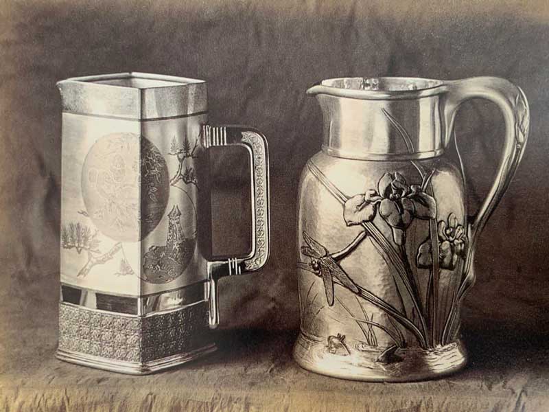 Amura,AmuraWorld,AmuraYachts, Jarras de Edward C. Moore para Tiffany & Co.