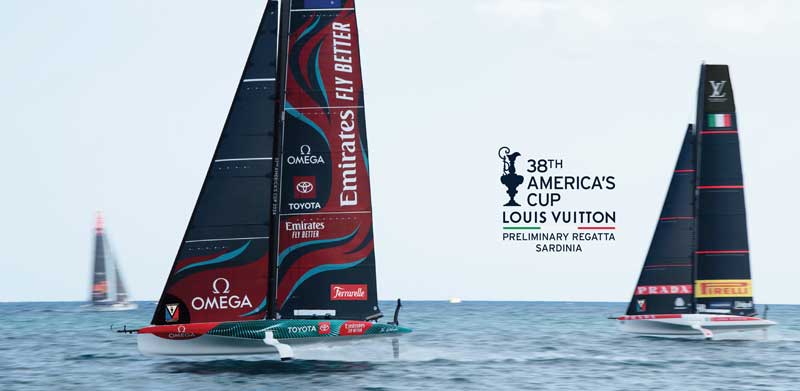 Amura,AmuraWorld,AmuraYachts, Cerdeña será sede de la 38ª Regata Preliminar de la America’s Cup Louis Vuitton.