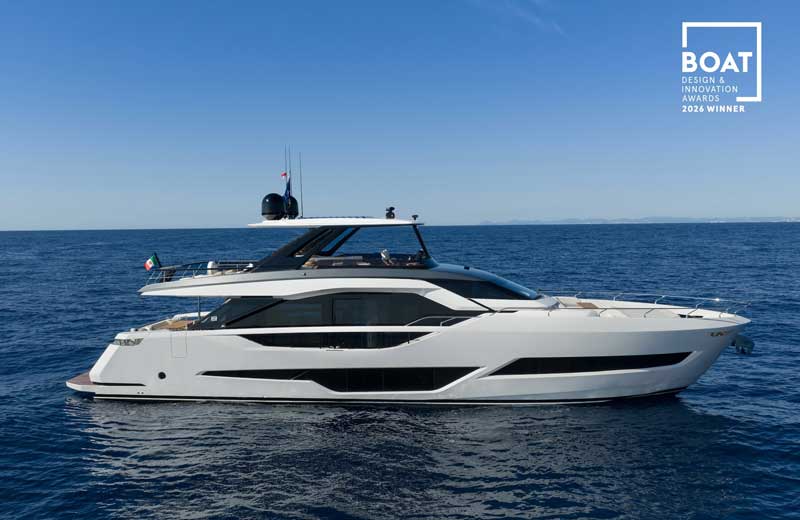 Amura,AmuraWorld,AmuraYachts, Ferretti Yachts 800, merecedor del reconocimiento Best New Series.
