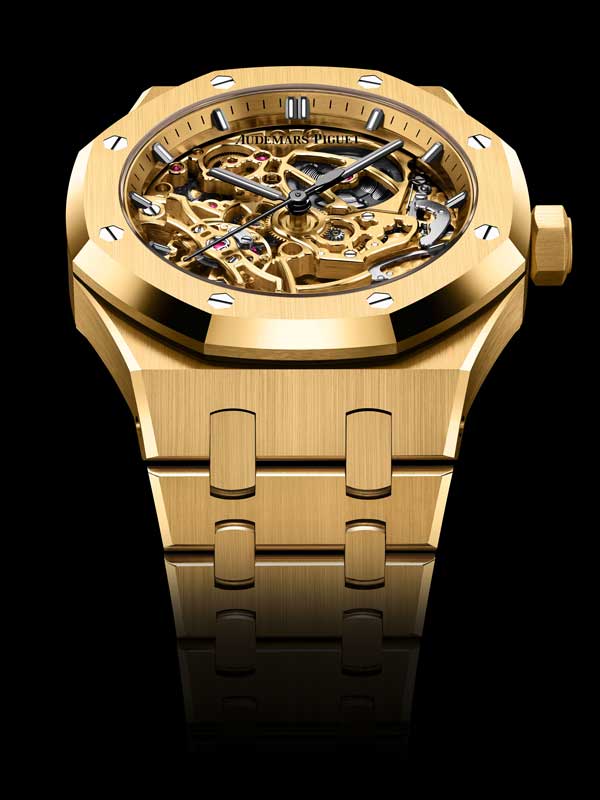 Amura,AmuraWorld,AmuraYachts, Royal Oak Doble Volante Esqueletado de 37 mm.
