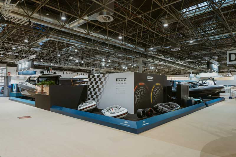 Amura,AmuraWorld,AmuraYachts, La presencia de Sacs Tecnorib en el pasado Boot Düsseldorf.