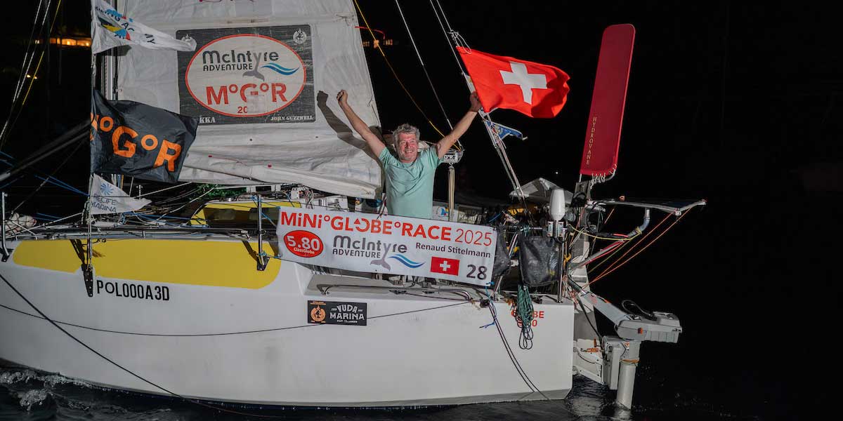 Renaud Stitelmann dominó la McIntyre Globe Race
