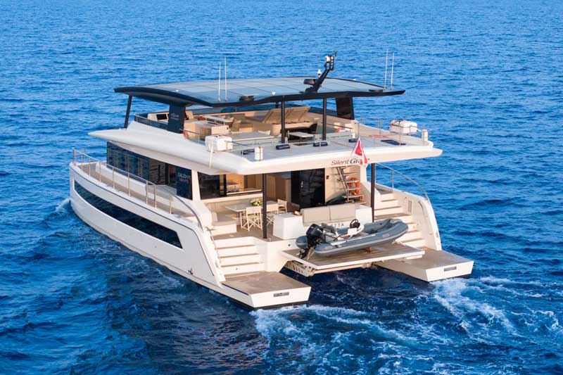 Amura,AmuraWorld,AmuraYachts, Silent Grace, un catamarán libre de emisiones contaminantes.