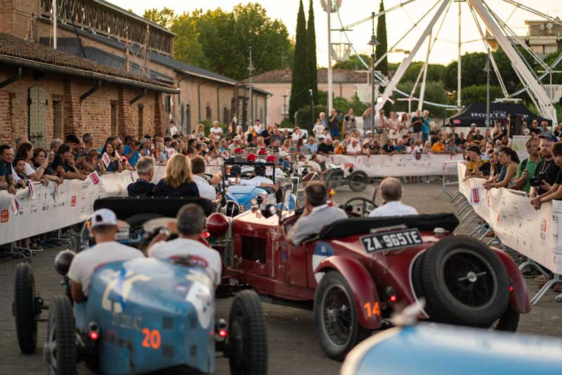 Amura,AmuraWorld,AmuraYachts, Durante cinco días, los pilotos de la 1000 Miglia 2026 recorrerán Italia.