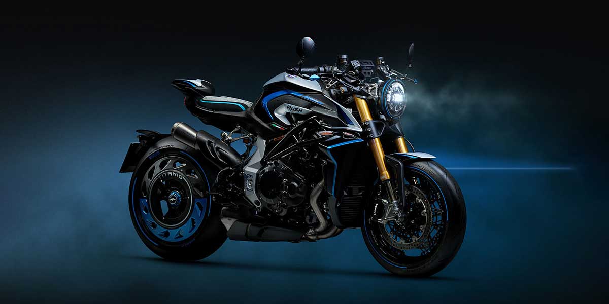 MV Agusta Rush Titanio, elemento puro