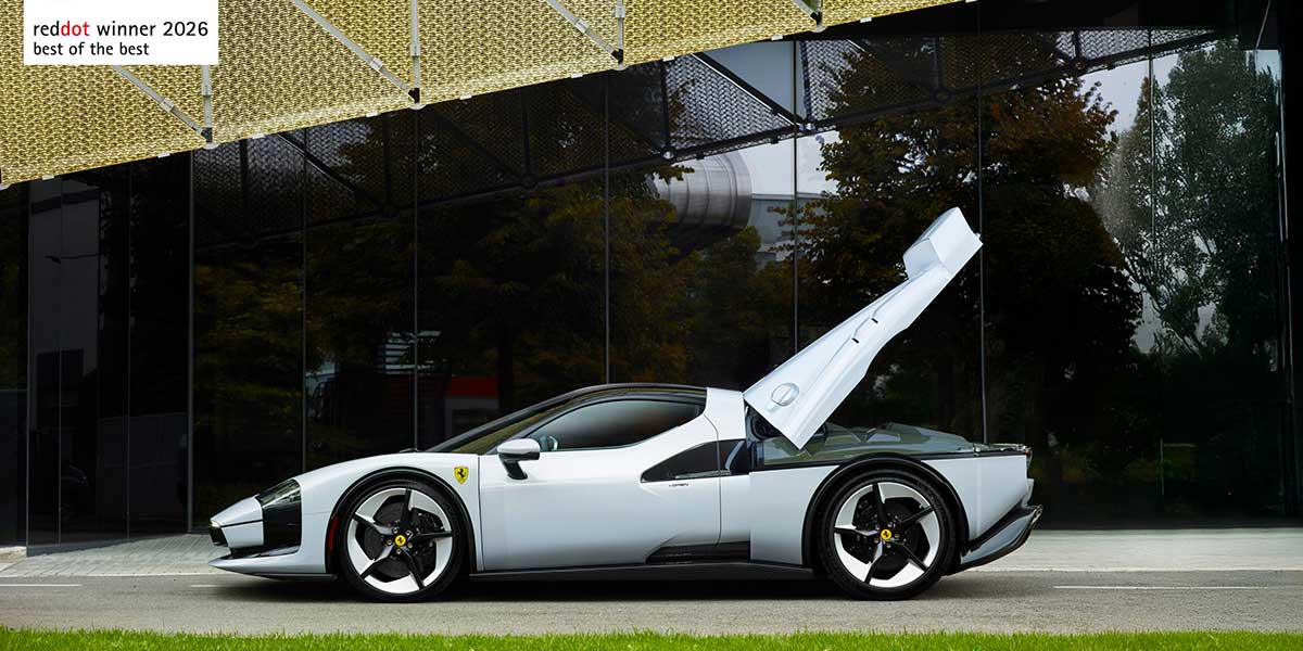 Reconocimiento al Ferrari SC40