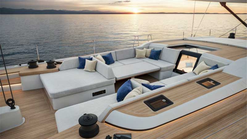 Amura,AmuraWorld,AmuraYachts, El diseño naval lleva la firma del argentino Germán Frers. 