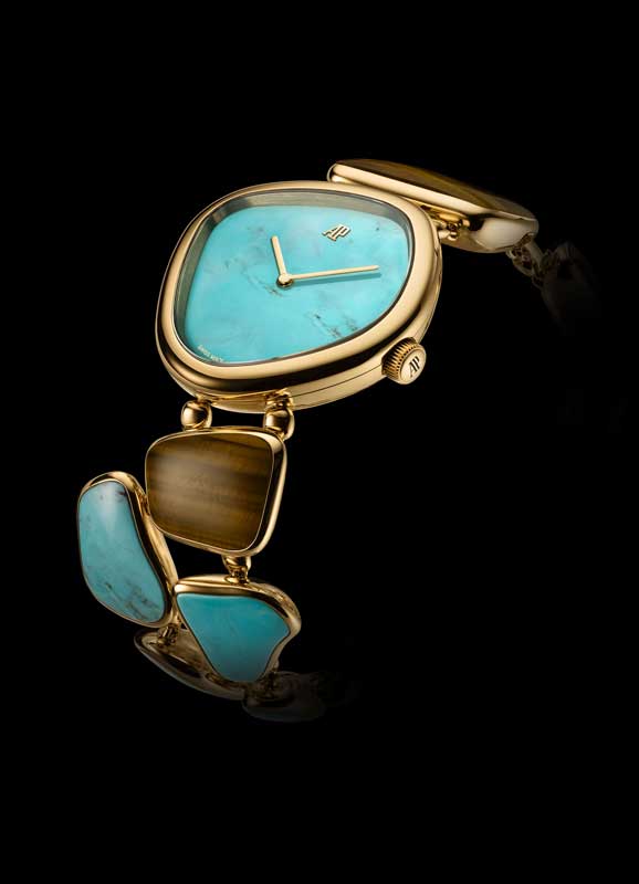 Amura,AmuraWorld,AmuraYachts, Établisseurs Galets, reloj con caja de oro 18K de 31 mm.
