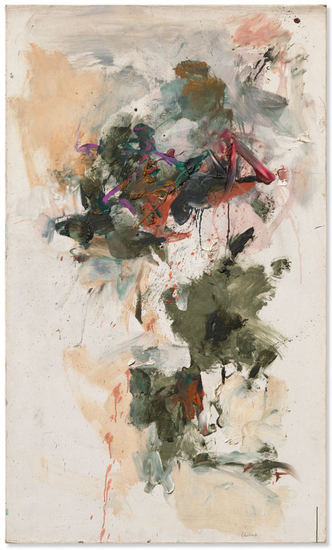 Amura,AmuraWorld,AmuraYachts, Joan Mitchell (1925-1992), <em><i>Sin título</i></em>, 1965. Óleo sobre lienzo. 162.6×97.2 cm.