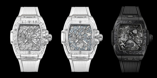 Hublot lleva los diamantes al interior del zafiro