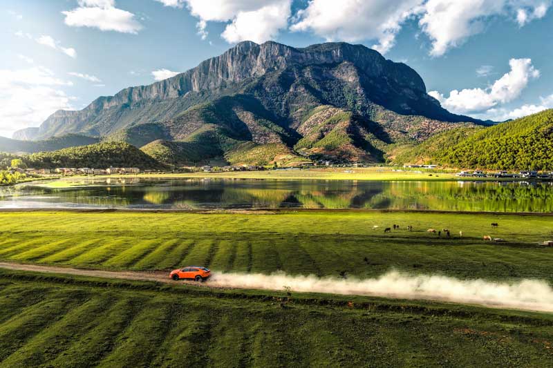 Amura,AmuraWorld,AmuraYachts, Esperienza Terra de Lamborghini en Yunnan, China.