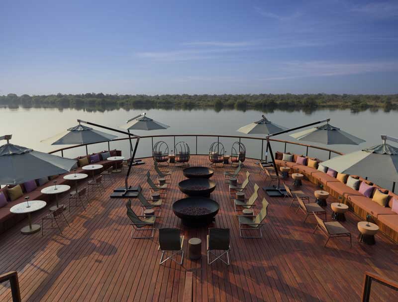 Amura,AmuraWorld,AmuraYachts, Anantara Kafue se localiza frente al río Kafue, en Zambia.
