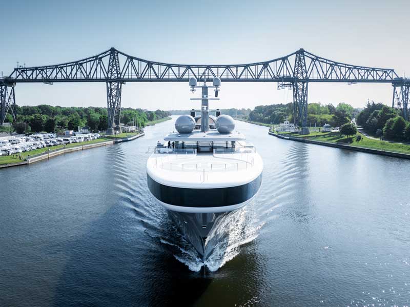 Amura,AmuraWorld,AmuraYachts, Nausicaä, de Lürssen. / Foto: Tomvan Oosanen.