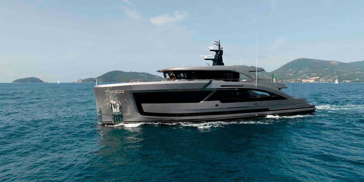 El primer yate personalizado de Antonini Navi