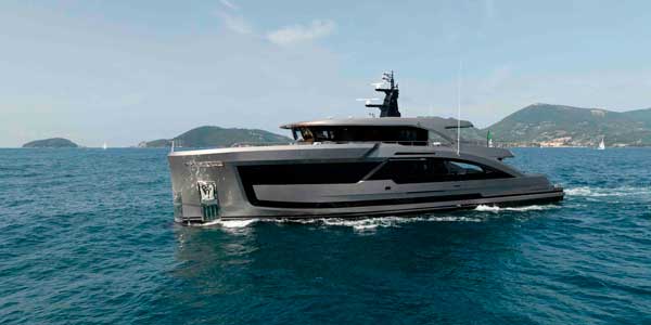 El primer yate personalizado de Antonini Navi