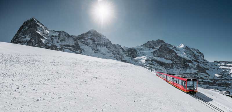 Amura,AmuraWorld,AmuraYachts, Hace más de un siglo se realizó el trazado del Jungfrau Railway.