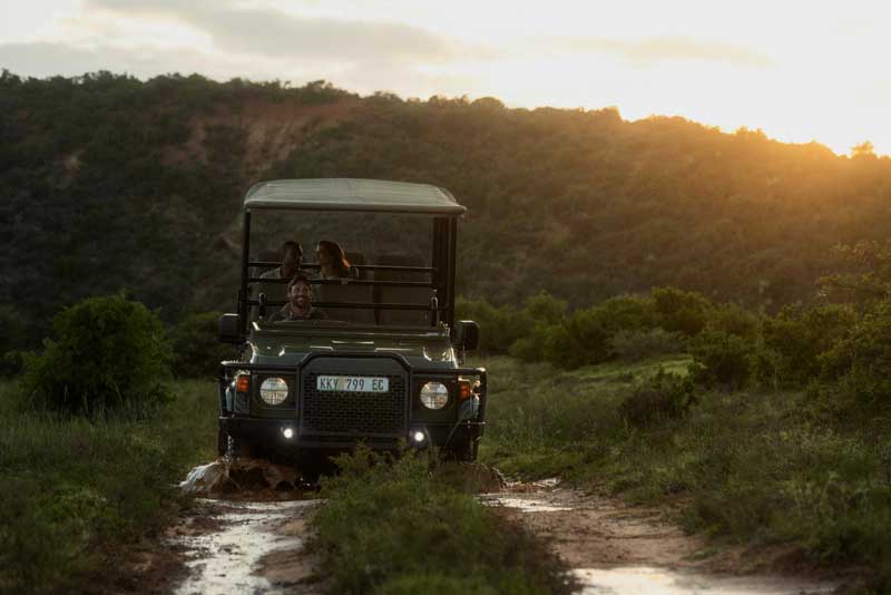 Amura,AmuraWorld,AmuraYachts, Los recorridos por la sabana africana a bordo de vehículos especiales.