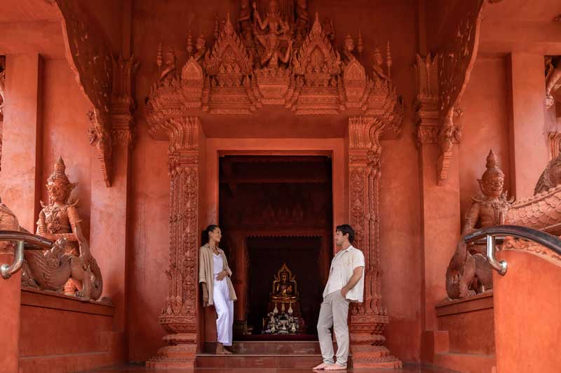 Amura,AmuraWorld,AmuraYachts, El <em><i>Templo Rojo</i></em> de Wat Sila Ngu.