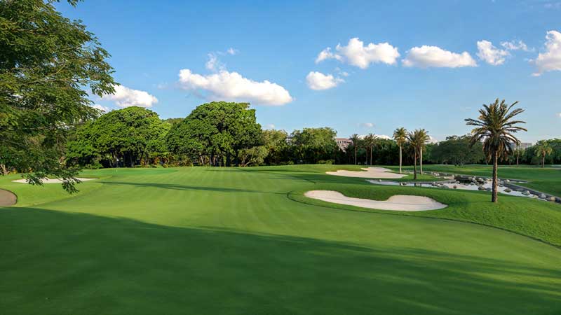 Amura,AmuraWorld,AmuraYachts, The Golf Club at The Boca Raton recuperó el diseño original de Donald Ross y William Flynn.