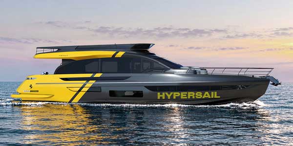 Nautical alliance Azimut and Ferrari Hypersail