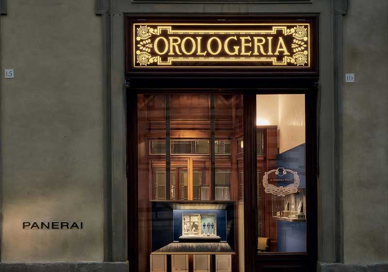 Amura,AmuraWorld,AmuraYachts, La histórica boutique Panerai en Florencia.
