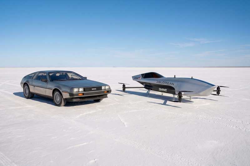 Amura,AmuraWorld,AmuraYachts, DeLorean surcará los aires como el DeLorean Airspeeder Team, en el Airspeeder International Series.