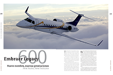 Embraer Legacy 600 - Laura Velázquez