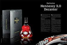 Hennessy X.O decanter - Roberto Salido