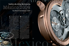 Salón de Alta Relojería México 2009 - Enrique Rosas