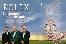 Rolex, Es tiempo de golf… - Rolex