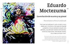 Eduardo Moctezuma, La evolución de su arte y su pincel - AMURA