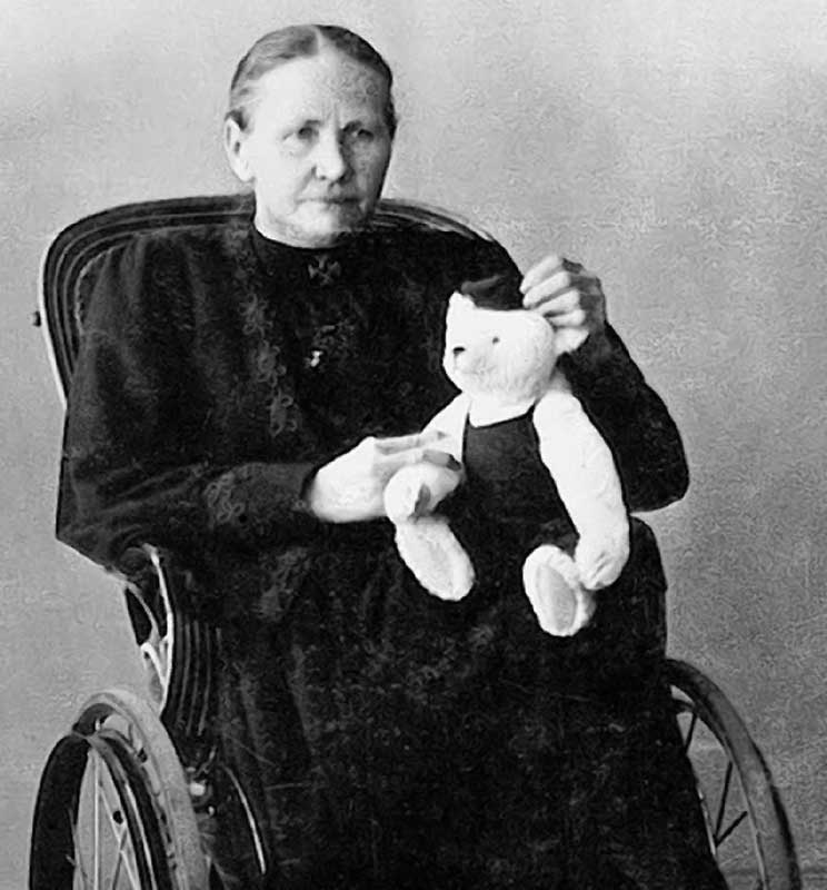 Margaret Steiff, German creator of the first teddy bear. 
