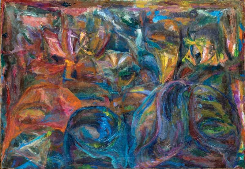 Los Molinos de Creta, óleo sobre tela, 1968. 