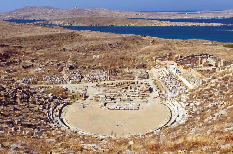 Anfiteatro de la época clásica de Grecia.