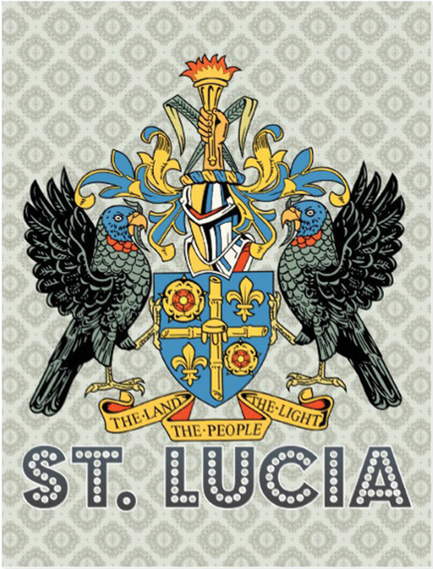 Saint Lucia’s coat of arms