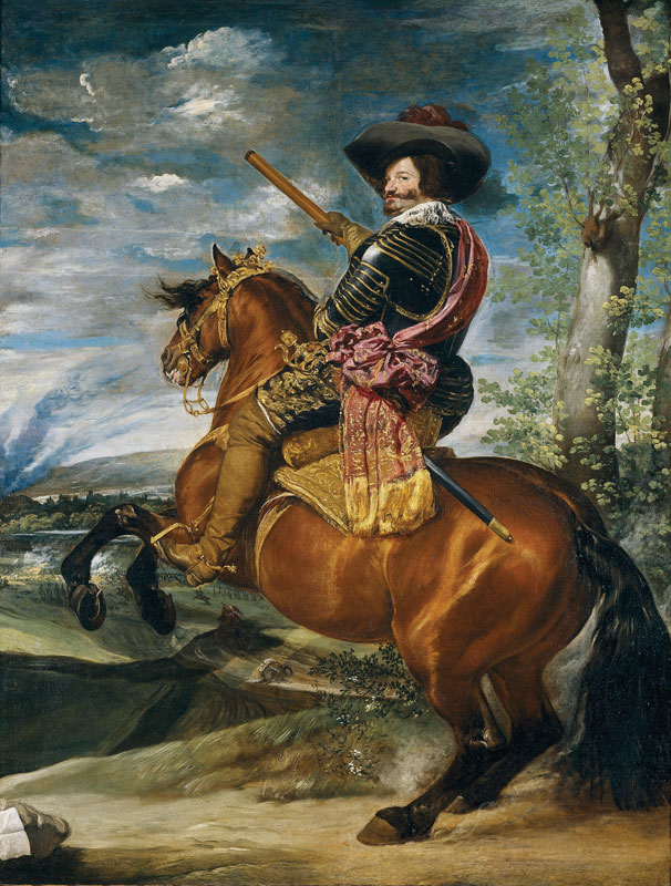 Conde-duque de Olivares, de Diego Velázquez (1634) - Museo Nacional del Prado, Madrid.
