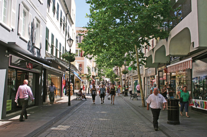 Main Street is known as the commercial hub of the Mediterranean.
