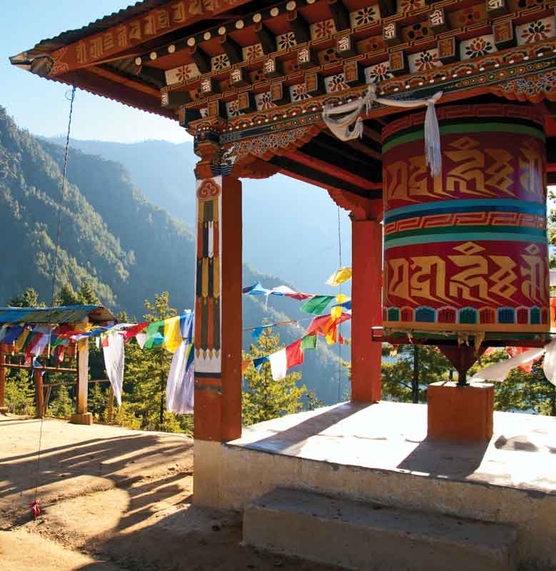 Taktshang Goemba Dzong, conocido como el