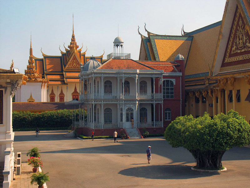 Amura, Camboya, Cambodia, Pabellón de Napoleón III. 