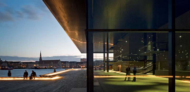 Amura,Dinamarca,Vikingos,Rey Harald,piedras rúnicas de Jelling,daneses,felicidad, The new building for the Royal Playhouse was inaugurated in February 2008.<br /> 