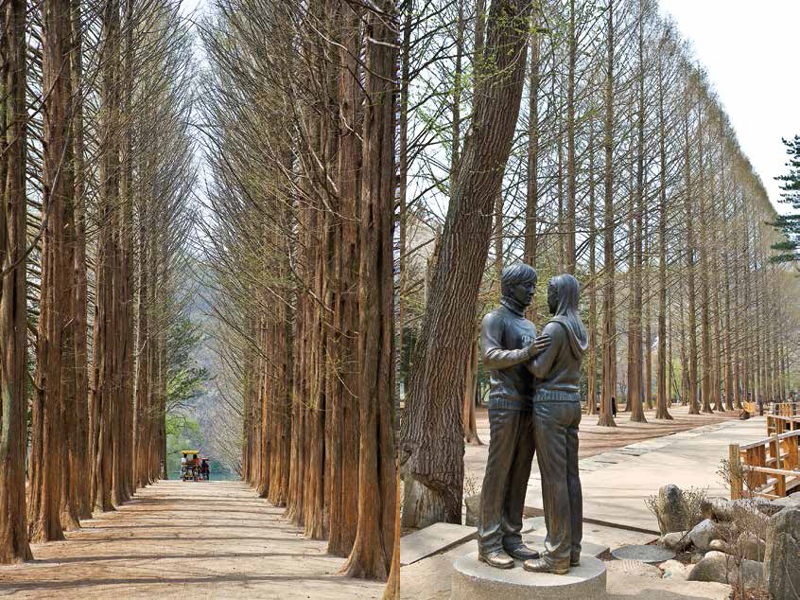 Amura,Corea del Sur,South Korea,Seúl,Busan,Isla Jeju,Villa de Bukchon Hanok, La isla de Nami ofrece bellos panoramas. 